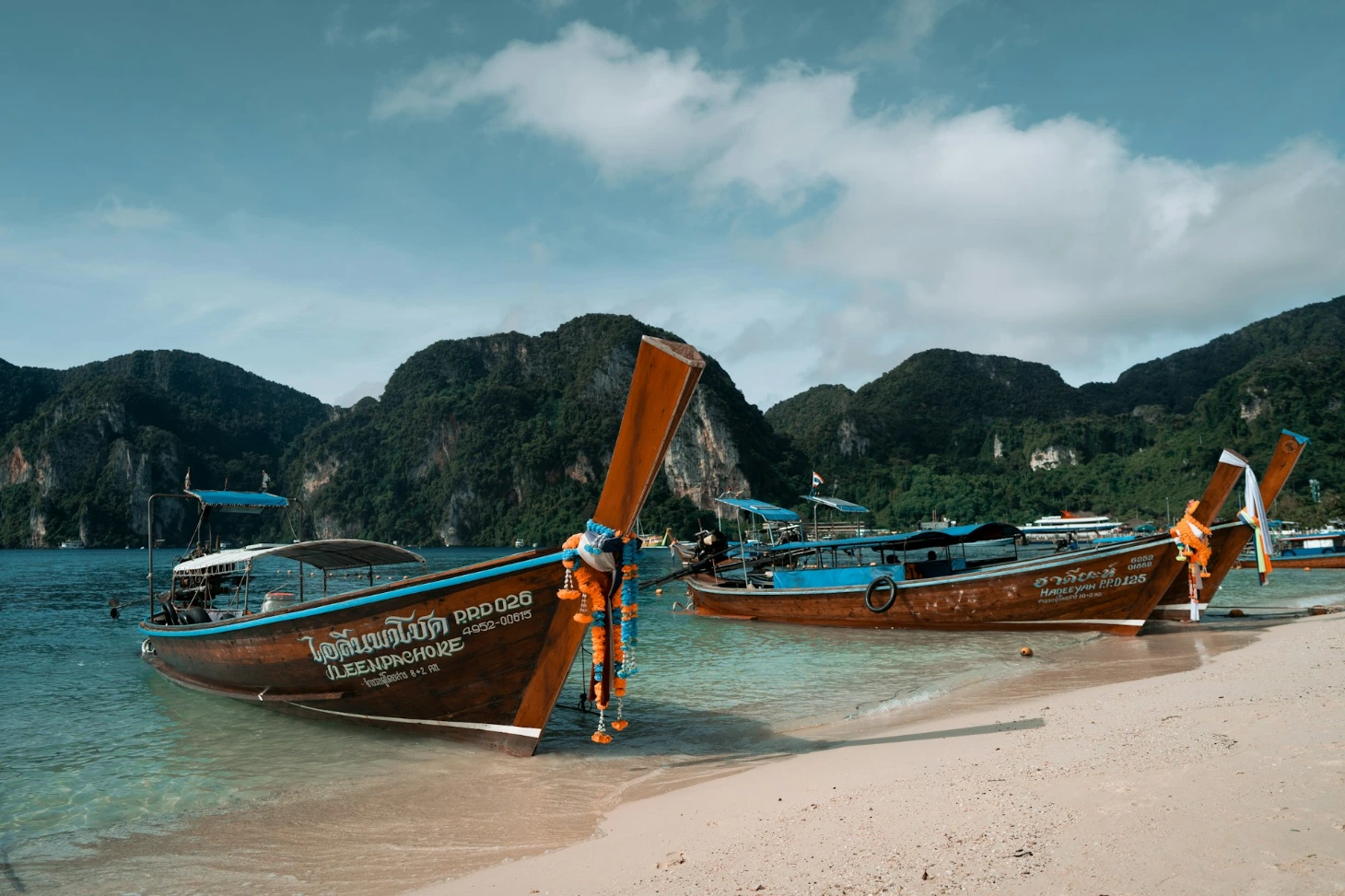Island Hop by Longtail Boat Around Krabi & Phi Phi Island Hop by Longtail Boat Around Krabi & Phi Phi
